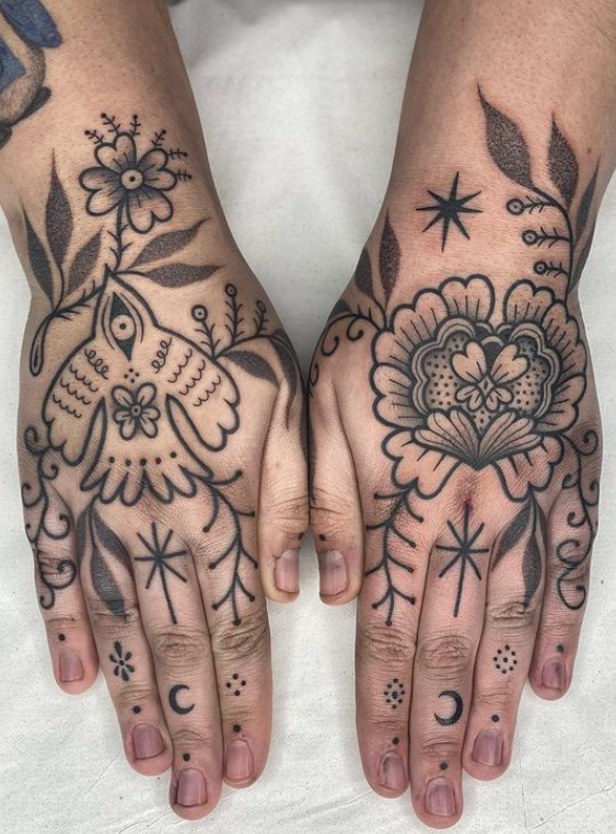 Baddie Hand Tattoos (Your Guide To Fierce Hand Tattoos)