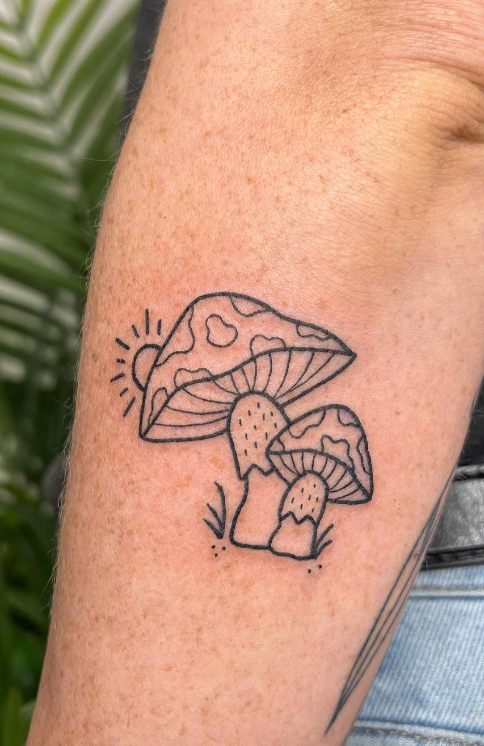 Mushroom Tattoos